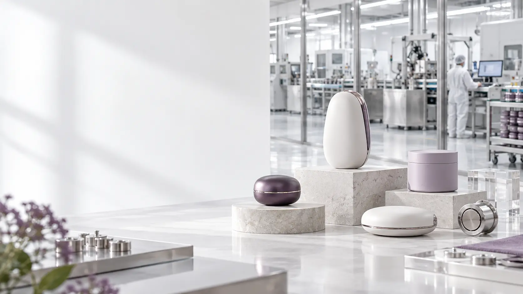 VEKS product development studio and clean manufacturing environment