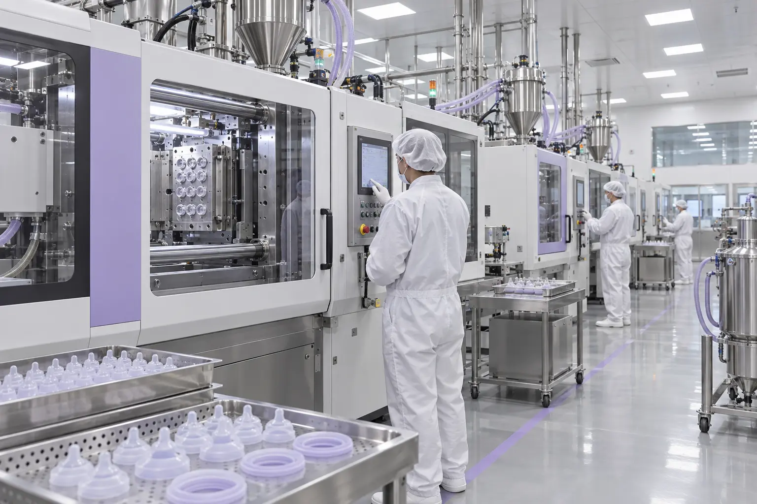 VEKS clean manufacturing and assembly environment