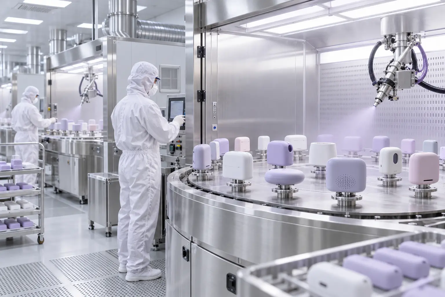 Dust-Free Spray Coating Workshop